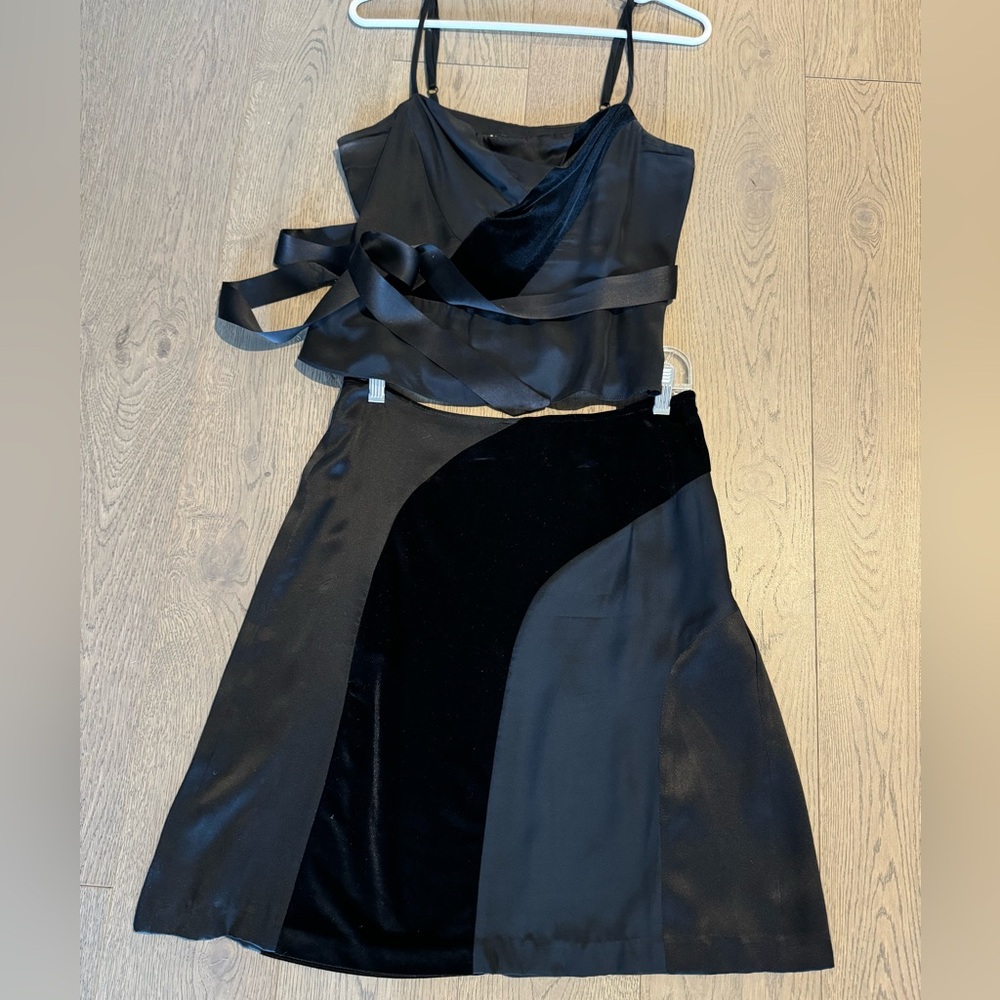 Vintage Betsey Johnson Skirt Set